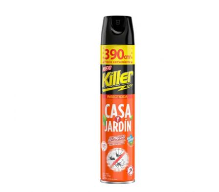 INSECTICIDA KILLER CASA Y JARDIN 390cc