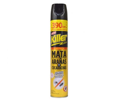 INSECTICIDA KILLER ARAÑAS/CUCA 390cc