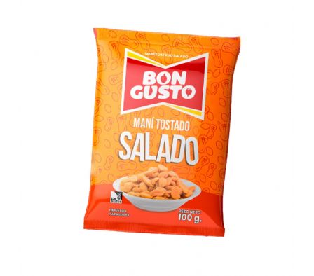 MANI TOSTADO BON GUSTO 100gr