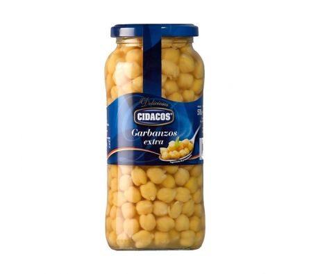 GARBANZOS CIDACOS FRASCO 570Ggr
