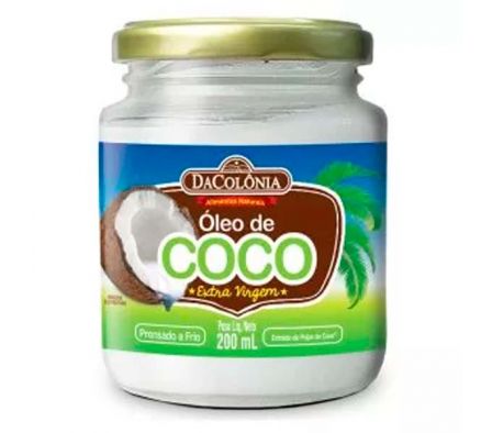 ACEITE COCO EXTRA VIRG.DACOLONIA 200g