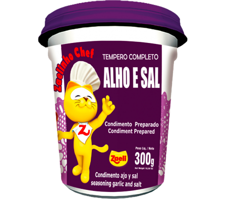 TEMPERO ZAELI AJO Y SAL 300gr