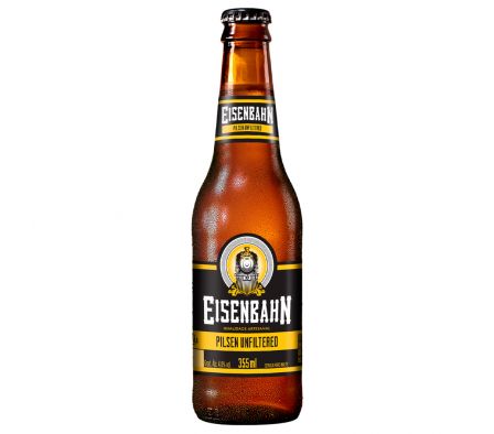 CERVEZA EISENBAHN UNFILTERED 355ml Botella