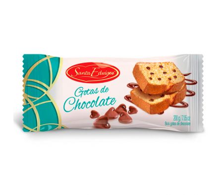 BUDIN GOTAS CHOCO.SANTA EDWIGES 200GR