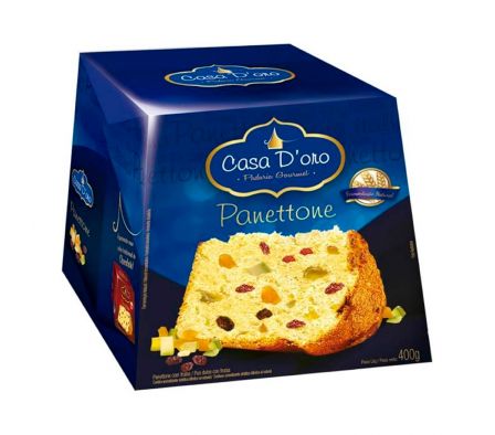 PAN DULCE C/FRUTAS CASA D°ORO 400GR