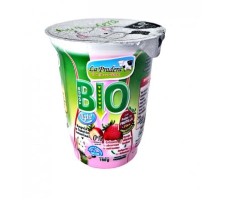 YOGHURT LA PRADERA DIET FRUTILLA 160  GR 