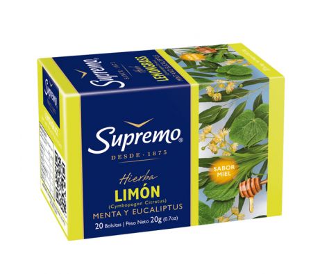 TE DE LIMON-MENTA Y EUCALIPTO SUPREMO