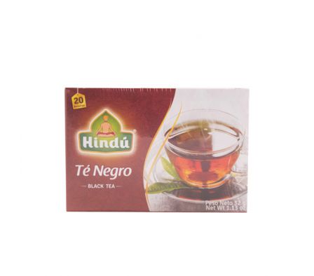 TE NEGRO ORIGINAL X 20 SAQUITOS HINDU