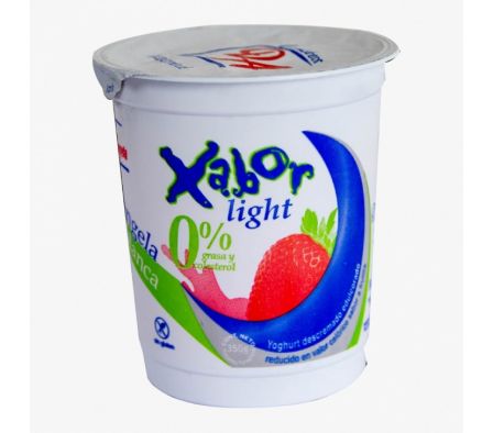 YOGHURT XABOR LIGHT FRUTILLA 350  GR