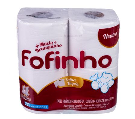 PAPEL HIG.FOFINHO NEUTRO x4un