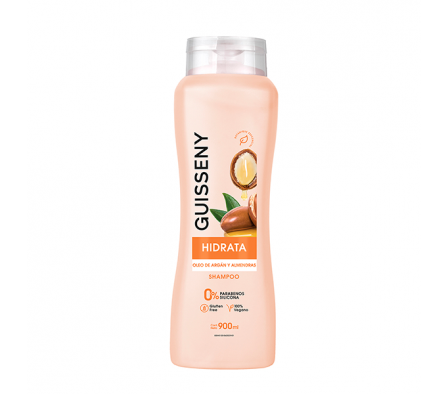 GUISSENY SHAMPOO OLEO DE ARGAN & ALMENDRAS 900ml