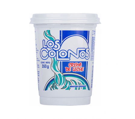 CREMA LECHE LOS COLONOS X 350  GR
