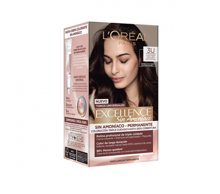 TINTE EXCELLENCE NUDES SIN AMONIACO NRO 3