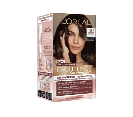 TINTE EXCELLENCE NUDES SIN AMONIACO NRO 4