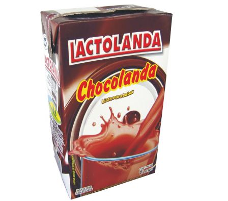 LECHE CHOCOLATADA LACTOLANDA 1 LT
