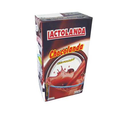 LECHE CHOCOLATADA LACTOLANDA 500 ML