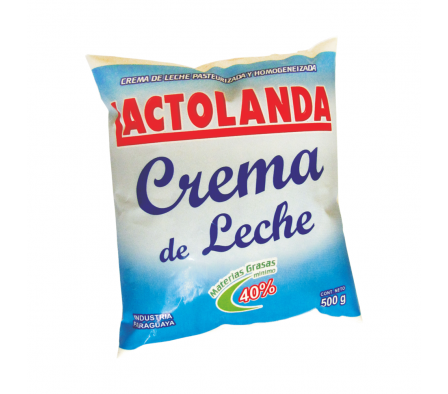 CREMA DE LECHE LACTOLANDA 500 ML