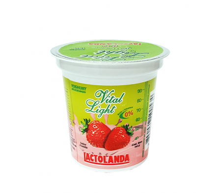YOGHURT LACTOLANDA DIET  FRUTILLA 140 GR