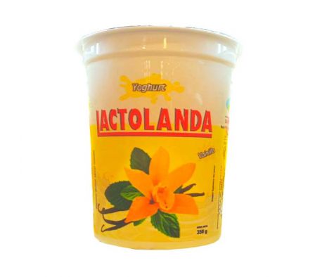 YOGHURT LACTOLANDA  VAINILLA 350  GR