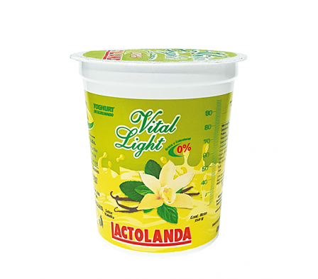YOGHURT LACTOLANDA DIET VAINILLA 350  GR