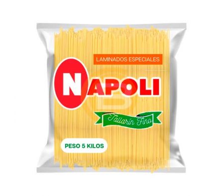 FIDEOS ESPAGUETTIN NAPOLI 5KG