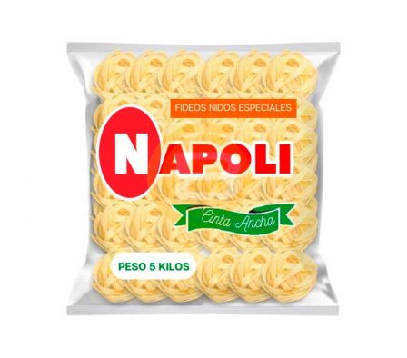 FIDEOS CINTA ANCHA NAPOLI 5KG