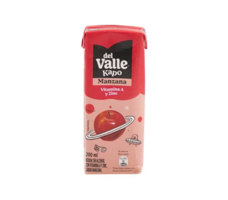 JUGO DEL VALLE KAPO MANZANA 200ml