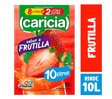 REFR. CARICIA FRUTILLA 10LTS 100G (30)