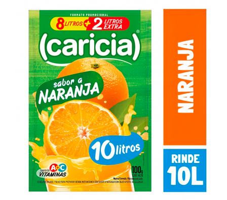 REFR. CARICIA NARANJA 10LTS 100G (30)