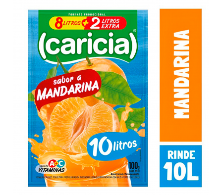 REFR. CARICIA MANDARINA 10LTS 100G (30)