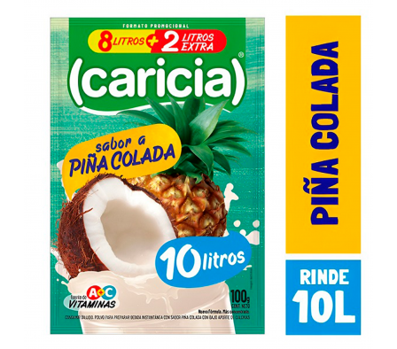 REFR. CARICIA PIÑA COLADA 10LTS 100G (30)