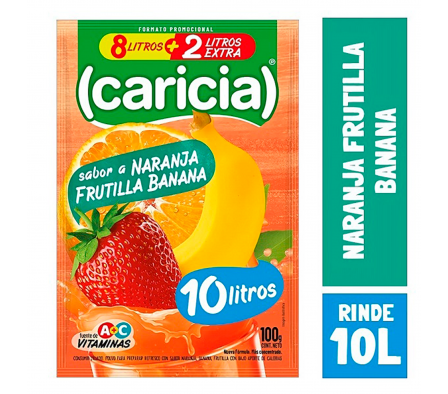 REFR. CARICIA NAR/FRUT/BAN 10LTS 100G (30)
