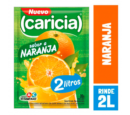 REFR. CARICIA NARANJA 2LTS 20G (160)