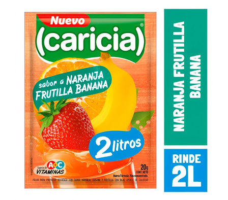 REFR. CARICIA NAR/FRUT/BAN 2LTS 20G (160)
