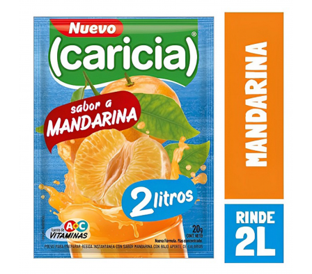 REFR. CARICIA MANDARINA 2LTS 20G (160)