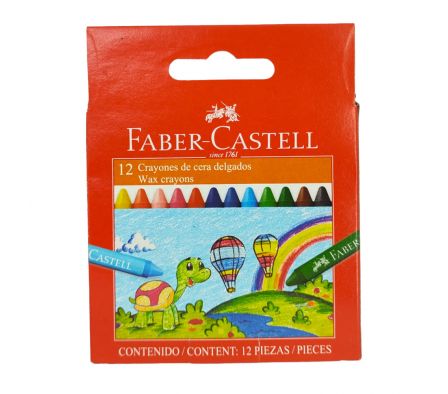 CRAYOLA FABER DELGADO EST 12U