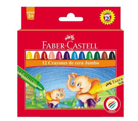 CRAYOLA FABER JUMBO EST 12U