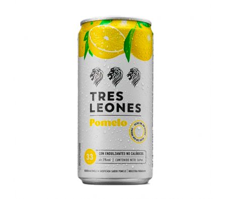RON TRES LEONES POMELO LATA 269ml