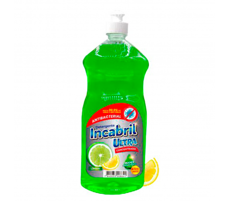 DETERG.INCABRIL LIMON 800ml CONC.