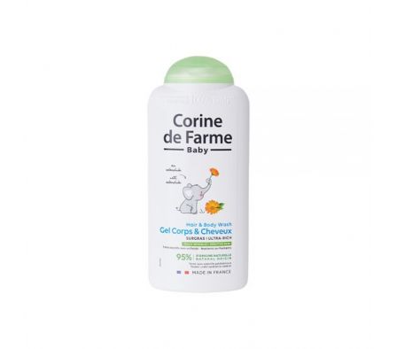 GEL CORP.CORINE FARME BABY CHEVEUX SURGRAS 250ml