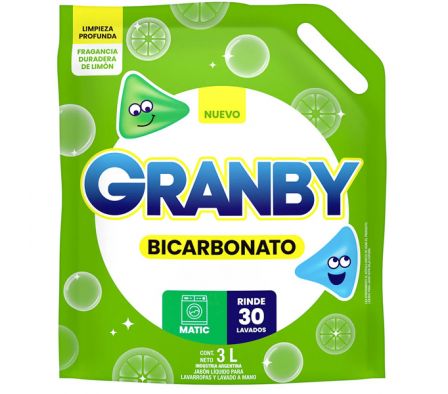 JABON LIQ.GRANBY LIMON DOY 3Lt.