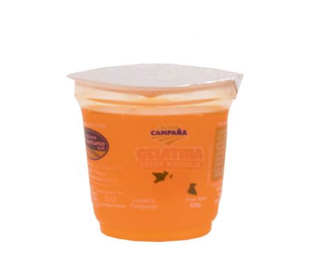 GELATINA NARANJA 120 GR LA FORTUNA 