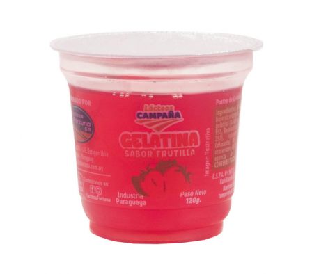GELATINA FRUTILLA 120 GR LA FORTUNA