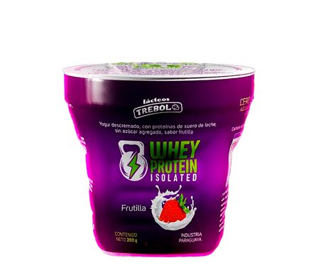 YOGURT DESCREMADO TREBOL C/PROT FRUTILLA 200G