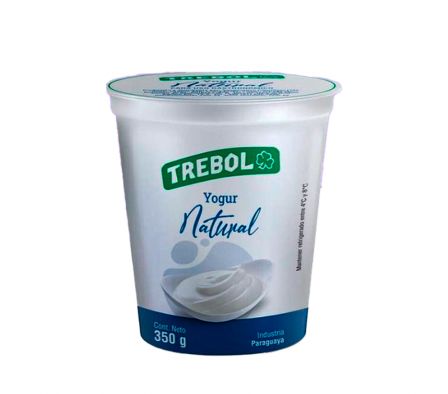 YOGURT NATURAL TREBOL 350 gr