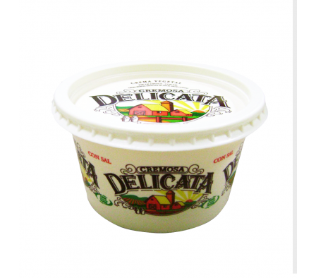 CREMA VEGETAL DELICATA 250  GR 