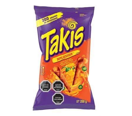 SNACK TAKIS XPLOSION 200gr BARCEL