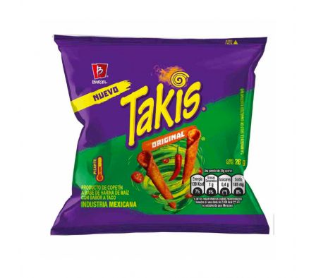 SNACK TAKIS ORIGINAL 28gr BARCEL