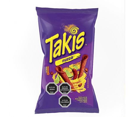 SNACK TAKIS FUEGO 200gr BARCEL
