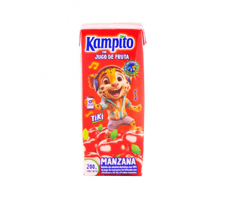 JUGO KAMPITO MANZANA TETRA 200ml